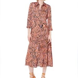 Pinko NWT Amimone Abito Raso Dress XS‎ 2